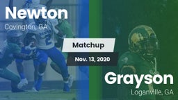 Matchup: Newton  vs. Grayson  2020