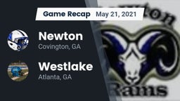 Recap: Newton  vs. Westlake  2021