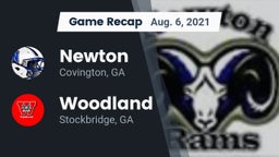 Recap: Newton  vs. Woodland  2021