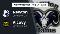 Recap: Newton  vs. Alcovy  2022