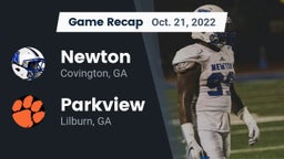 Recap: Newton  vs. Parkview  2022