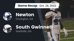 Recap: Newton  vs. South Gwinnett  2022