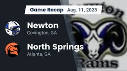 Recap: Newton  vs. North Springs  2023