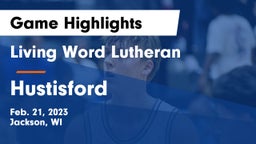 Living Word Lutheran  vs Hustisford  Game Highlights - Feb. 21, 2023