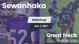 Matchup: Sewanhaka High vs. Great Neck  2017