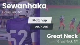 Matchup: Sewanhaka High vs. Great Neck  2016