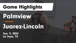 Palmview  vs Juarez-Lincoln  Game Highlights - Jan. 9, 2024