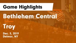 Bethlehem Central  vs Troy  Game Highlights - Dec. 3, 2019