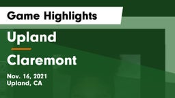 Upland  vs Claremont  Game Highlights - Nov. 16, 2021