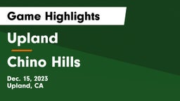 Upland  vs Chino Hills Game Highlights - Dec. 15, 2023