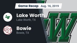 Recap: Lake Worth  vs. Bowie  2019