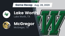 Recap: Lake Worth  vs. McGregor  2020
