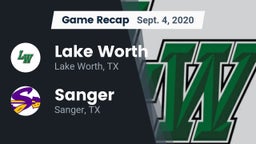 Recap: Lake Worth  vs. Sanger  2020