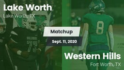 Matchup: Lake Worth High vs. Western Hills  2020