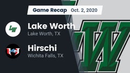 Recap: Lake Worth  vs. Hirschi  2020