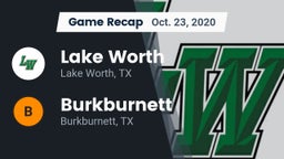 Recap: Lake Worth  vs. Burkburnett  2020