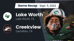 Recap: Lake Worth  vs. Creekview  2022