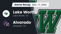 Recap: Lake Worth  vs. Alvarado  2022