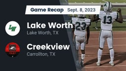 Recap: Lake Worth  vs. Creekview  2023