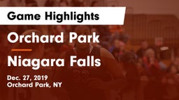 Orchard Park  vs Niagara Falls  Game Highlights - Dec. 27, 2019