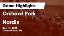Orchard Park  vs Nardin Game Highlights - Dec. 13, 2021
