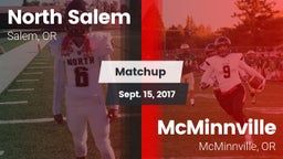 Matchup: North Salem High vs. McMinnville  2017