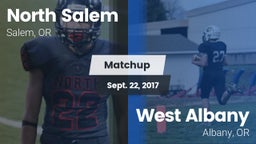 Matchup: North Salem High vs. West Albany  2017