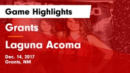 Grants  vs Laguna Acoma Game Highlights - Dec. 14, 2017