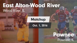 Matchup: East Alton-Wood vs. Pawnee  2016