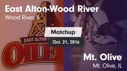 Matchup: East Alton-Wood vs. Mt. Olive  2016