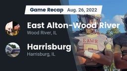 Recap: East Alton-Wood River  vs. Harrisburg  2022