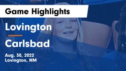 Lovington  vs Carlsbad  Game Highlights - Aug. 30, 2022