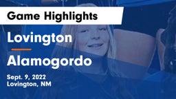 Lovington  vs Alamogordo  Game Highlights - Sept. 9, 2022