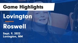 Lovington  vs Roswell  Game Highlights - Sept. 9, 2022