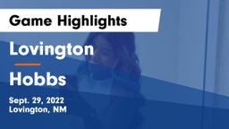 Lovington  vs Hobbs Game Highlights - Sept. 29, 2022