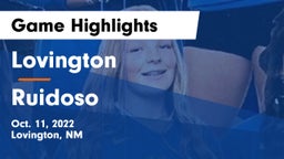 Lovington  vs Ruidoso  Game Highlights - Oct. 11, 2022