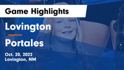 Lovington  vs Portales Game Highlights - Oct. 20, 2022