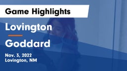 Lovington  vs Goddard  Game Highlights - Nov. 3, 2022