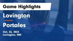 Lovington  vs Portales  Game Highlights - Oct. 26, 2023