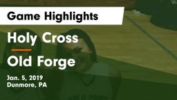 Holy Cross  vs Old Forge  Game Highlights - Jan. 5, 2019
