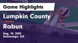 Lumpkin County  vs Rabun Game Highlights - Aug. 18, 2020