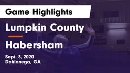 Lumpkin County  vs Habersham Game Highlights - Sept. 3, 2020