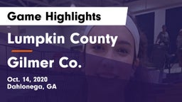 Lumpkin County  vs Gilmer Co.  Game Highlights - Oct. 14, 2020