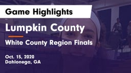 Lumpkin County  vs White County Region Finals Game Highlights - Oct. 15, 2020