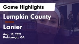 Lumpkin County  vs Lanier  Game Highlights - Aug. 10, 2021