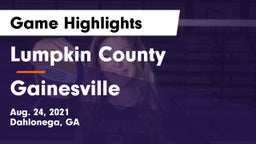 Lumpkin County  vs Gainesville  Game Highlights - Aug. 24, 2021
