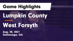 Lumpkin County  vs West Forsyth Game Highlights - Aug. 28, 2021