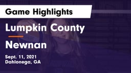 Lumpkin County  vs Newnan Game Highlights - Sept. 11, 2021