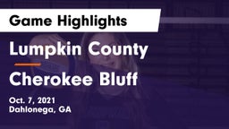 Lumpkin County  vs Cherokee Bluff Game Highlights - Oct. 7, 2021