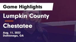 Lumpkin County  vs Chestatee  Game Highlights - Aug. 11, 2022